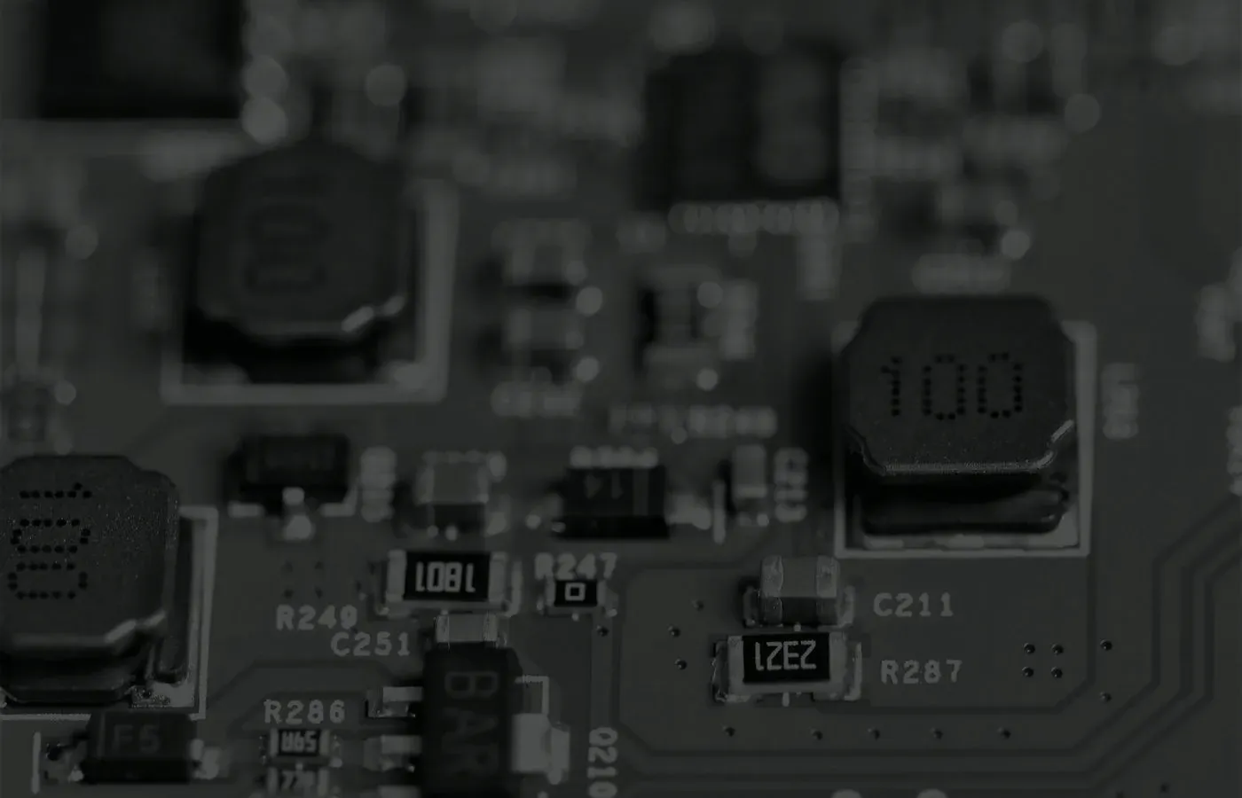 visual abstrato de tecnologia